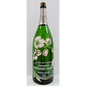Perrier Jouet 1971 Magnum 300cl 300ml Empty Bottle 19.5" Tall